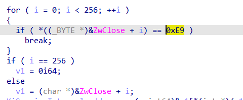 Locating the nt!KiServiceInternal function
