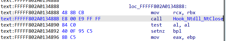 Hook Ntdll!NtClose to make the shellcode execute